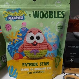SpongeBob x The Woobles Patrick Star Crochet Kit